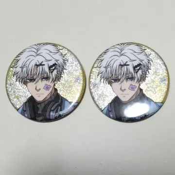 슬라 x 2 사카모토 데이즈 캔뱃지 글리터 데코라 모디