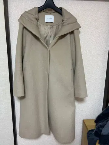 URBAN RESEARCH DOORS 후드 부착 롱 코트