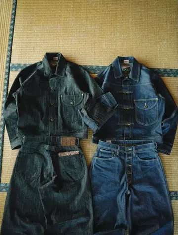 ballsy brothers x Lee 콜라보 데님 자켓