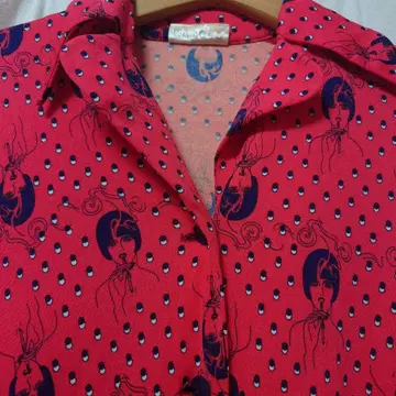 쇼와 레트로 모리하나에 원피스