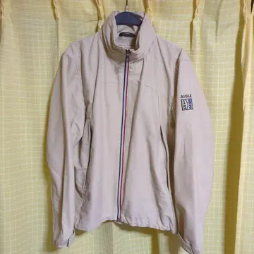 AIGLE 후드 부착 자켓 베이지 L 사이즈