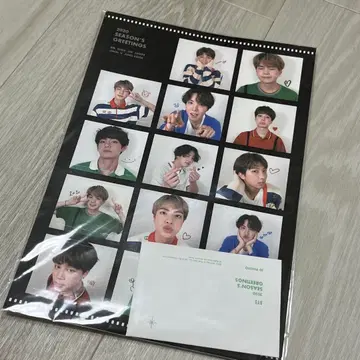 BTS 2020 시즌 그리팅 스티커 세트