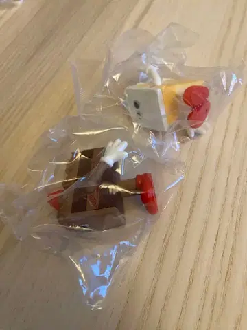 미사용 캡슐 토이 캐릭터 세트