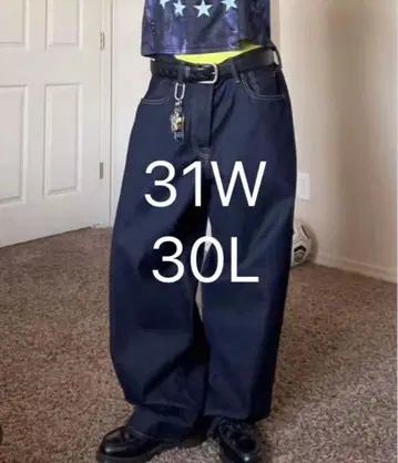 GAP 엑스트라 배기 31/30 다크 데님