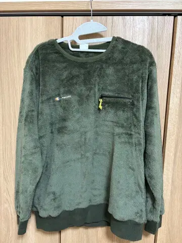 Champion 플리스 상의 XL 올리브 그린 C3-U010