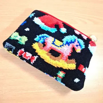 [ 미사용 ] FEILER 산타즈 커밍! 티슈 파우치