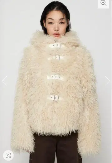 신상 완판 lagua gem LONG FAUX FUR BELTED 자켓