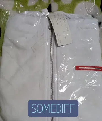 미사용 SOMEDIFF 삼디프 러버 피스풀 칩 후드티 XXLSDS-089