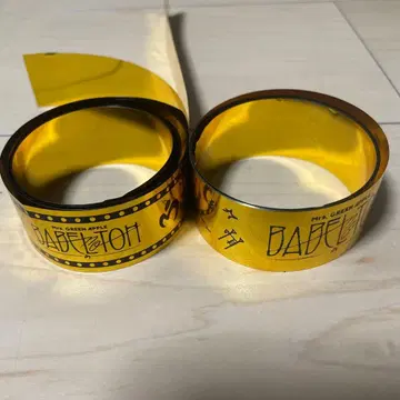 Mrs. GREENAPPLE 은색 테이프 (금) 바벨 2종 풀 컷 미세스