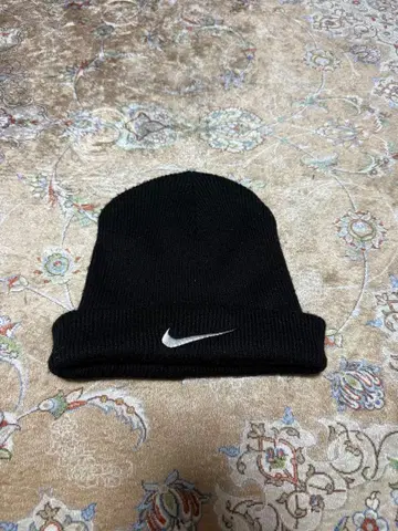 Nike 니트 모자 블랙