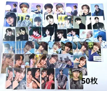 &TEAM EJ 위주 포토 카드 트레이딩 카드 럭키 드로우 총 50장