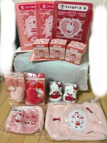 헬로키티 캐릭터 굿즈 세트 당첨 복권