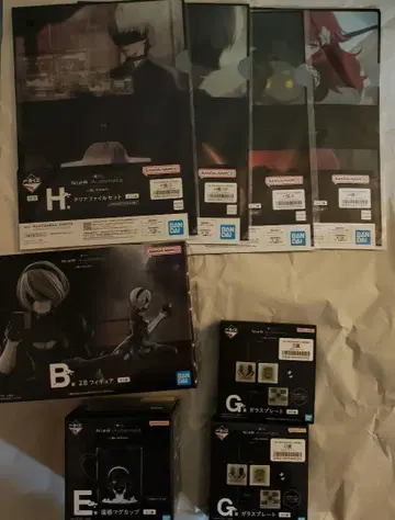 제일복권 NieR:Automata B상 & E상 & 하위상 세트