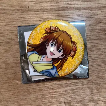 에반게리온 한국 아스카 캔뱃지 Lines of EVANGELION