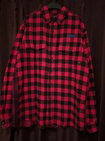 MARCELO BURLON 플란넬 셔츠