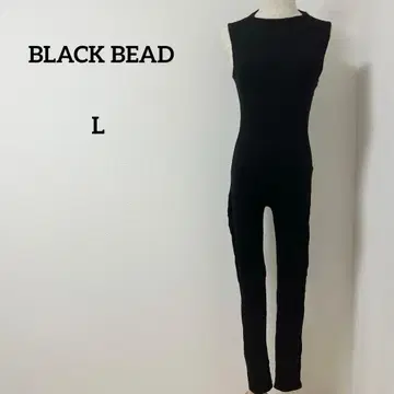 BLACKBEAD 블랙 슬리브리스 올인원 L