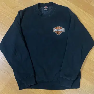 할리데이비슨 블랙 맨투맨 XL