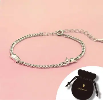 마후마후 슈퍼 너구리 팔찌 복조리 고양이 액세서리 팔찌