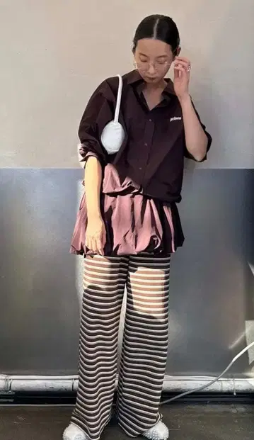 emmiprince 파일 이지 팬츠 BRW