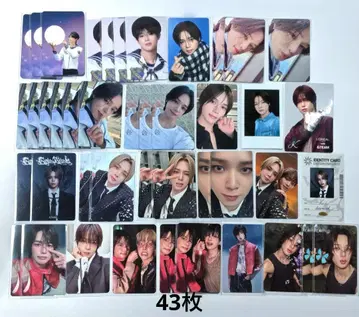 &TEAM K 케이 포토 카드 트레이딩 카드 폴라로이드 총 43장
