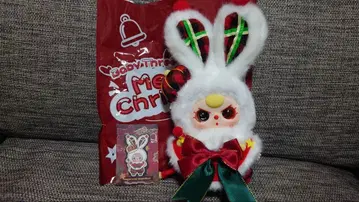 baby three 크리스마스 토끼 오일 눈