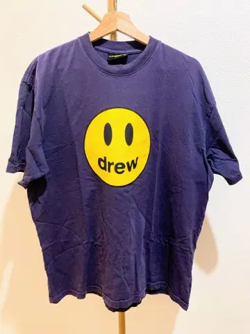 drew house 스마일리 페이스 티셔츠 S 사이즈