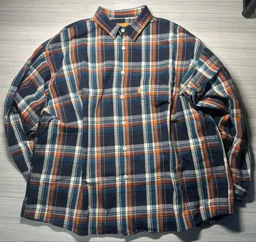 Keboz 체크 긴팔 셔츠 L