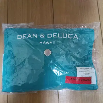 DEAN & DELUCA 터콰이즈 에코백