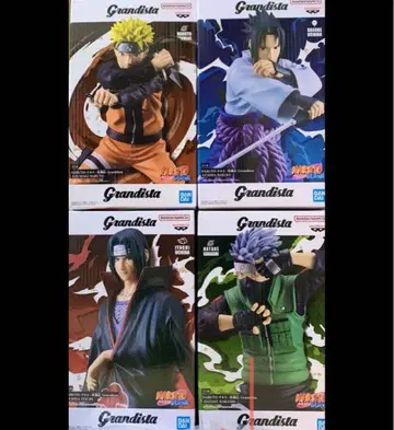 NARUTO Grandista 나루토 사스케 이타치 카카시 4종 세트