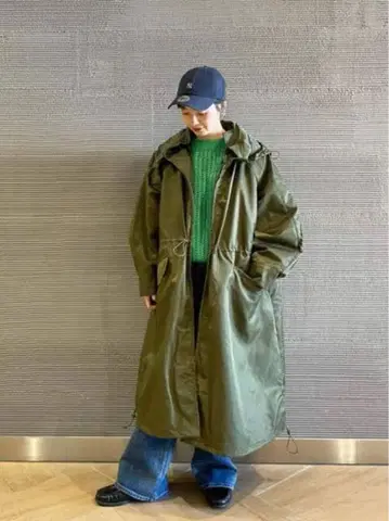 UNITED ARROWS 유나이티드 애로우즈 밀리터리 코트