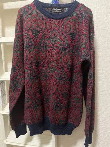 3d 니트 빨간색, 그린, 네이비 컬러