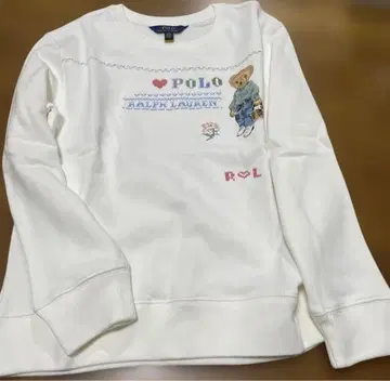 폴로 랄프로렌 폴로베어 트레이닝복 화이트