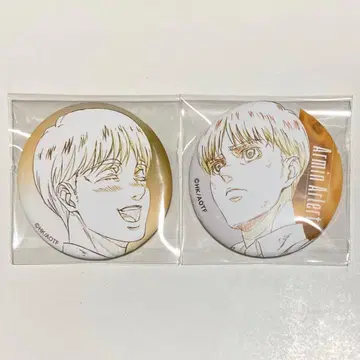 진격의 거인 알민 원화 캔뱃지 컬렉션 1, 2 MAPPA