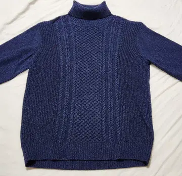 EDIFICE 에디피스 제냐 케이블 니트 터틀넥