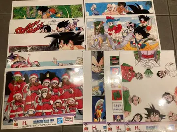 제일복권 DRAGON BALL 40th H상 클리어 포스터 10종류