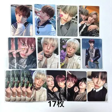 &TEAM HARUA 하루아 포토 카드 트레이딩 카드 총 17장