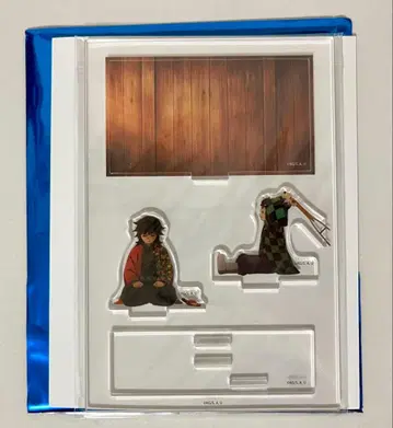 귀멸의 칼날 토미오카 기유 카마도 탄지로 기둥 연습 아크릴 미니 디오라마