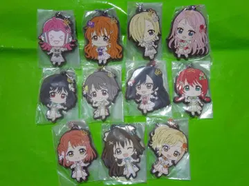 러브 라이브 니지가사키 학원 캡슐 러버 마스코트 9 11종 가샤폰