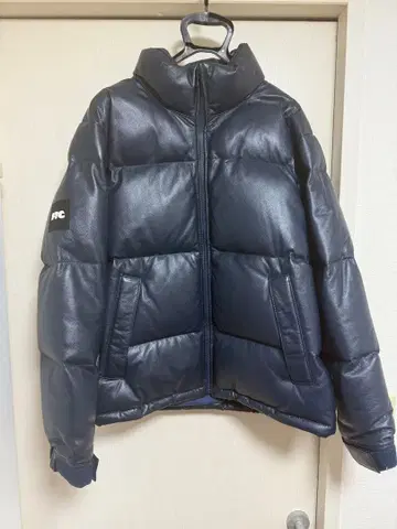 FTC 가죽 다운 자켓
