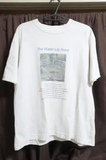 더 내셔널 갤러리 클로드 모네 '수련' 아트 티셔츠