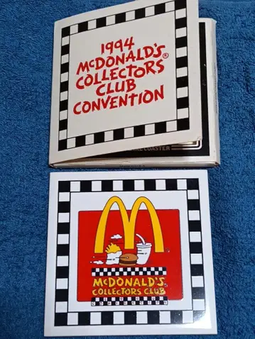 맥도날드 컬렉터즈 클럽 컨벤션 코스터