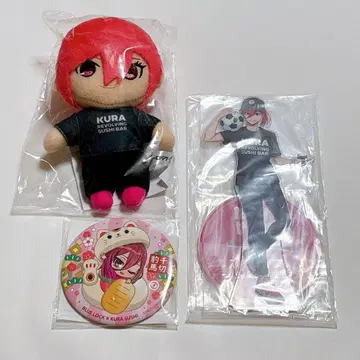 블루 록 치기리 효마 쿠라스시 신춘 세트 아크릴 스탠드 캔뱃지