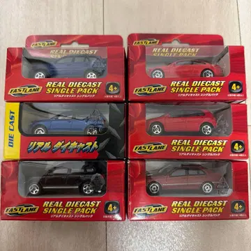 FAST LANE REAL DIECAST 미니카 6대 세트