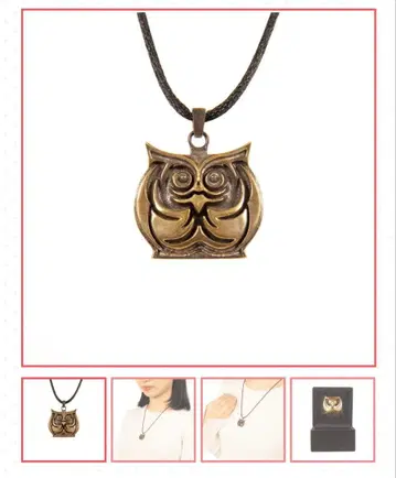 리코리스 코일 아란 기관의 목걸이