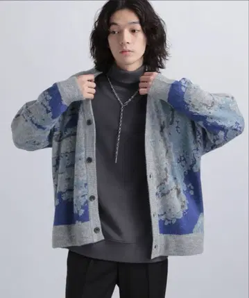 묶음 구매 할인 HARE 아브스트랙트 모헤어 니트 가디건