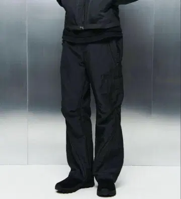 24AW [ SAN SAN GEAR ] 파이핑 팬츠 블루치