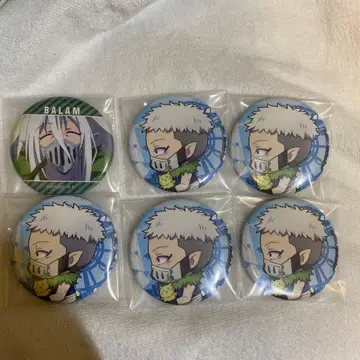 마계학원 바람 캔뱃지 6개 세트