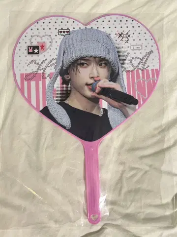 &TEAM HARUA 부채 마스터 제작 팬메이드 한국 굿즈