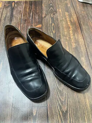 폴스미스 27.5cm 블랙 가죽 슬립온 로퍼