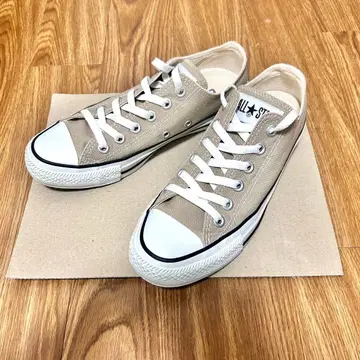 [ 새상품급 정품 ] 컨버스 올스타 로우컷 베이지 24cm